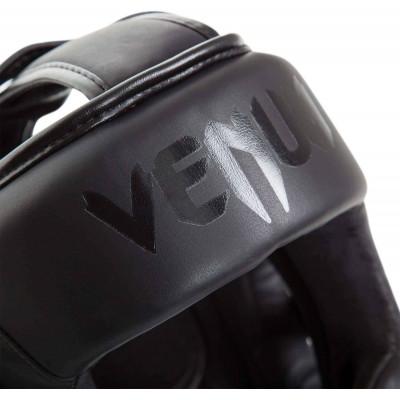 Шлем для единоборств Venum Elite Headgear Black (02161) фото 4