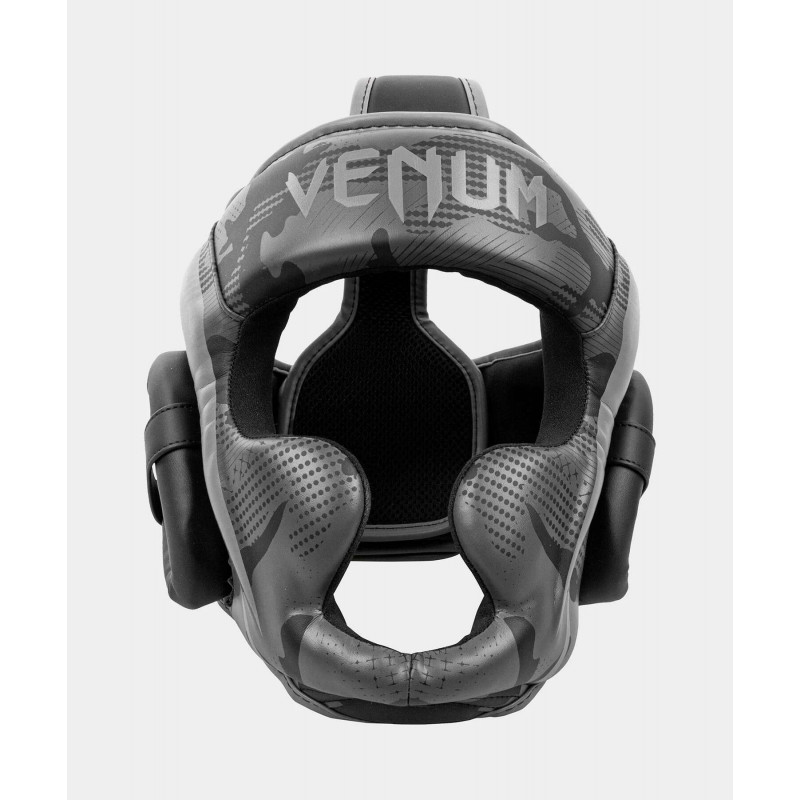 Шлем Venum Elite Boxing Headgear Black/Dark camo (02005) фото 1