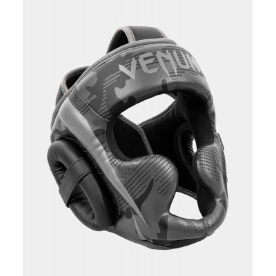 Шлем Venum Elite Boxing Headgear Black/Dark camo (02005) фото 3