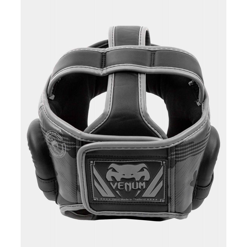 Шлем Venum Elite Boxing Headgear Black/Dark camo (02005) фото 2