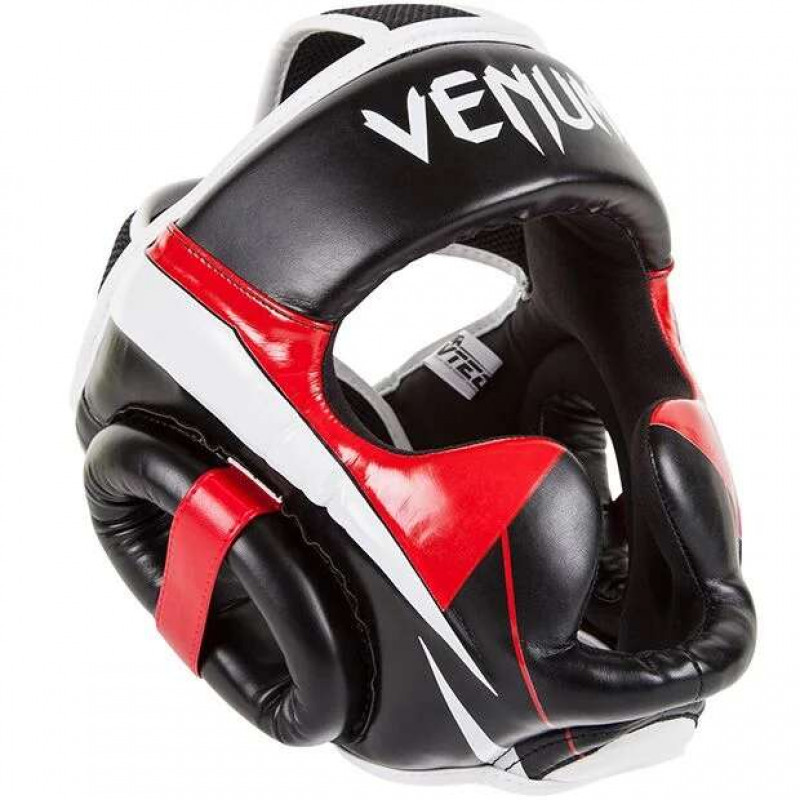 Шлем Venum Elite Headgear Black/Red/Ice (02014) фото 1
