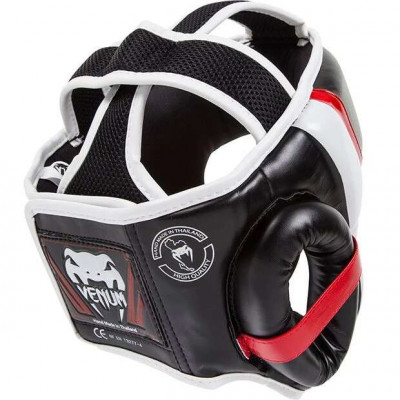 Шлем Venum Elite Headgear Black/Red/Ice (02014) фото 4