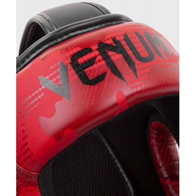 Шлем Venum Elite Boxing Headgear Red Camo (02002) фото 4