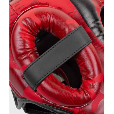 Шлем Venum Elite Boxing Headgear Red Camo (02002) фото 5