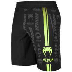 Шорты Venum Logos Training Shorts Black/Neo Yellow