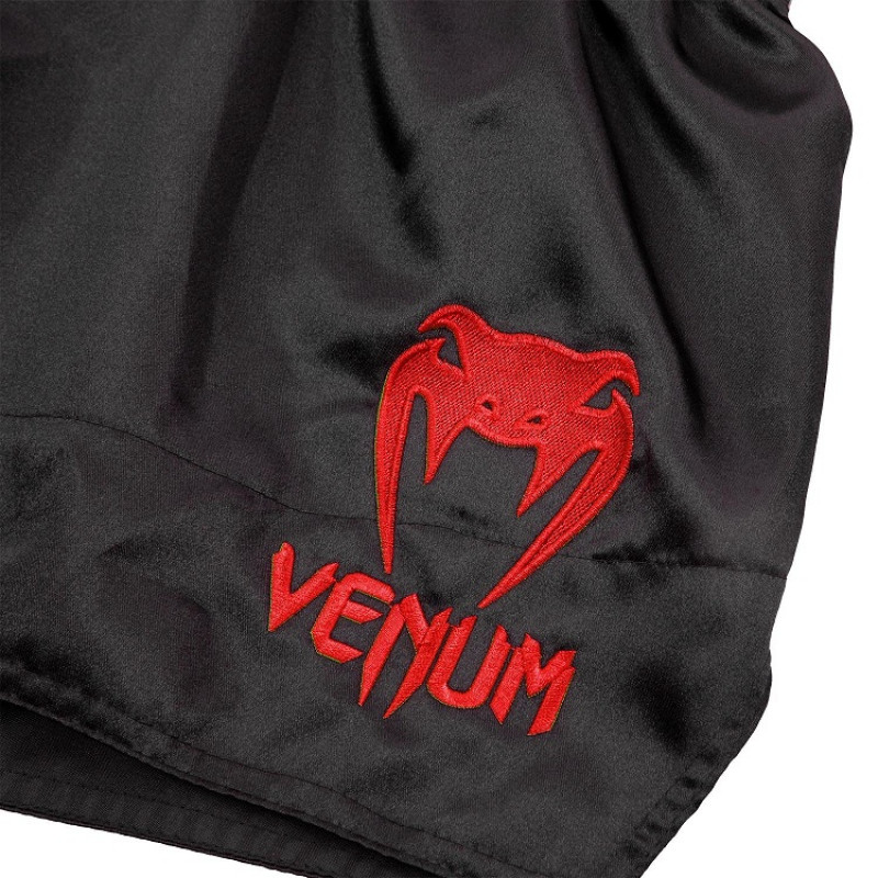 Шорты Venum Muay Thai Shorts Classic Black/Red (01731) фото 3