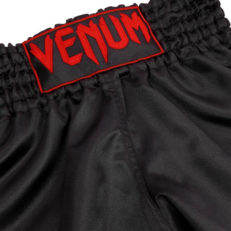 Шорты Venum Muay Thai Shorts Classic Black/Red (01731) фото 4
