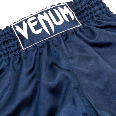Шорты Venum Muay Thai Shorts Classic Blue/White (01734) фото 4