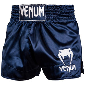 Шорти Venum Muay Thai Shorts Classic Blue/White
