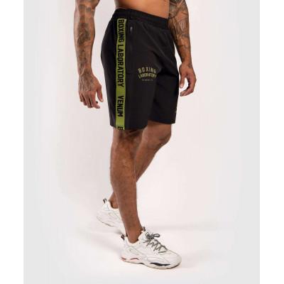 Шорты Venum Boxing Lab Training shorts Black/Green (02054) фото 3