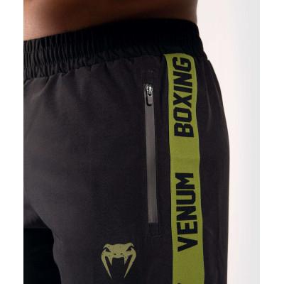 Шорты Venum Boxing Lab Training shorts Black/Green (02054) фото 5