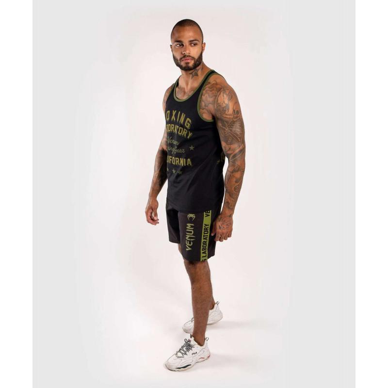 Шорты Venum Boxing Lab Training shorts Black/Green (02054) фото 9