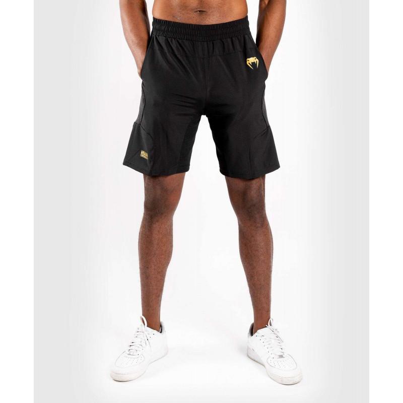 Шорти Venum G-Fit Training Shorts Black/Gold (02144) фото 1