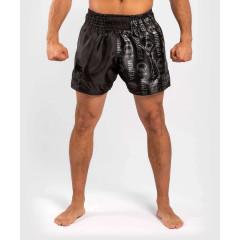 Шорты Venum Logos Muay Thai Shorts Black/Black