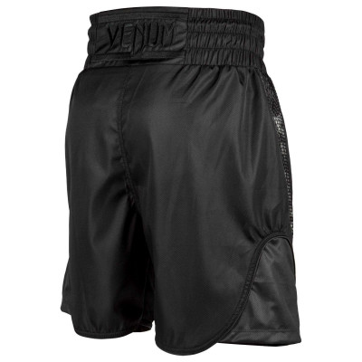 Боксёрские шорты Venum Elite Boxing Shorts Черные (01816) фото 2