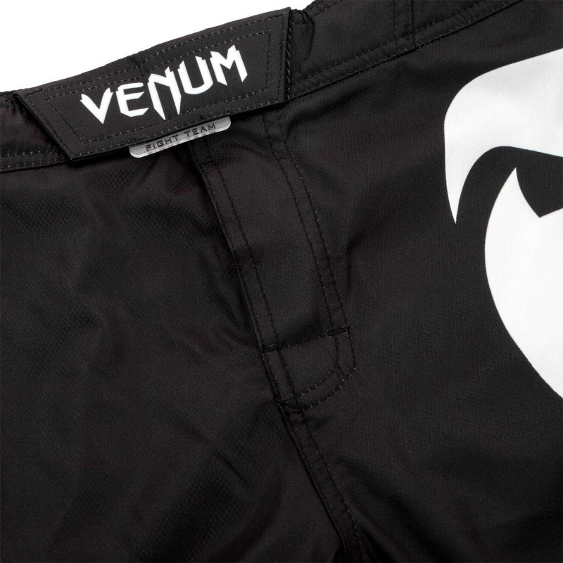 Шорти Venum Light 3.0 Fightshorts Чорно-білі (01815) фото 6