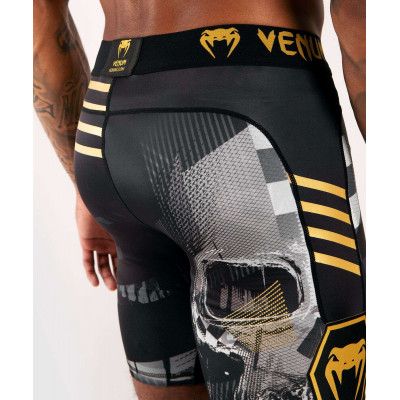 Компрессионные шорты Venum Skull shorts Black (01954) фото 7