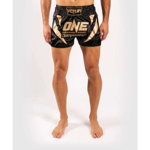 Шорты Venum ONE FC Muay Thai Shorts Black/Gold