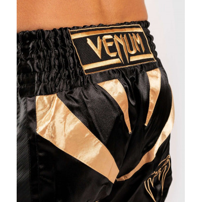 Шорты Venum ONE FC Muay Thai Shorts Black/Gold (01952) фото 7