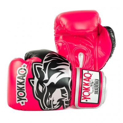 Боксерские перчатки YOKKAO Original Boxing Pink (02840) фото 1