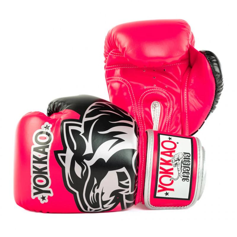 Боксерские перчатки YOKKAO Original Boxing Pink (02840) фото 1