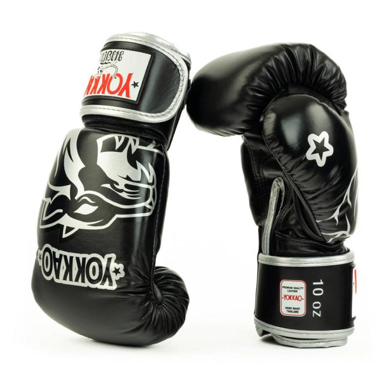 Перчатки YOKKAO Original Boxing Gloves Black (02853) фото 3