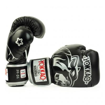 Перчатки YOKKAO Original Boxing Gloves Black (02853) фото 4