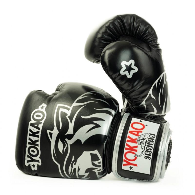 Перчатки YOKKAO Original Boxing Gloves Black (02853) фото 7