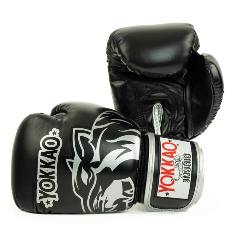 Перчатки YOKKAO Original Boxing Gloves Black (02853) фото 1