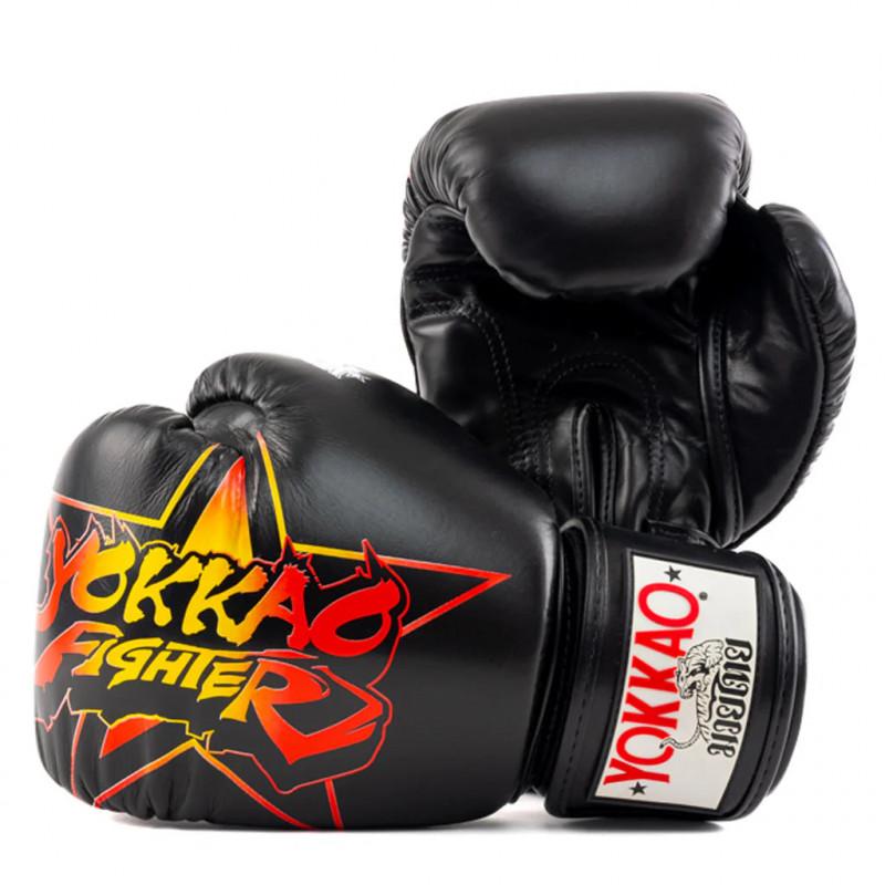 Перчатки YOKKAO Fighter KO Boxing Black (02850) фото 1