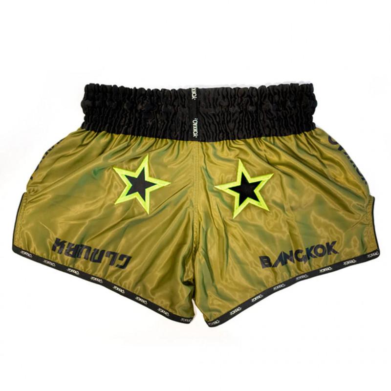 Шорты YOKKAO Late Show Muay Thai Olive (02847) фото 2