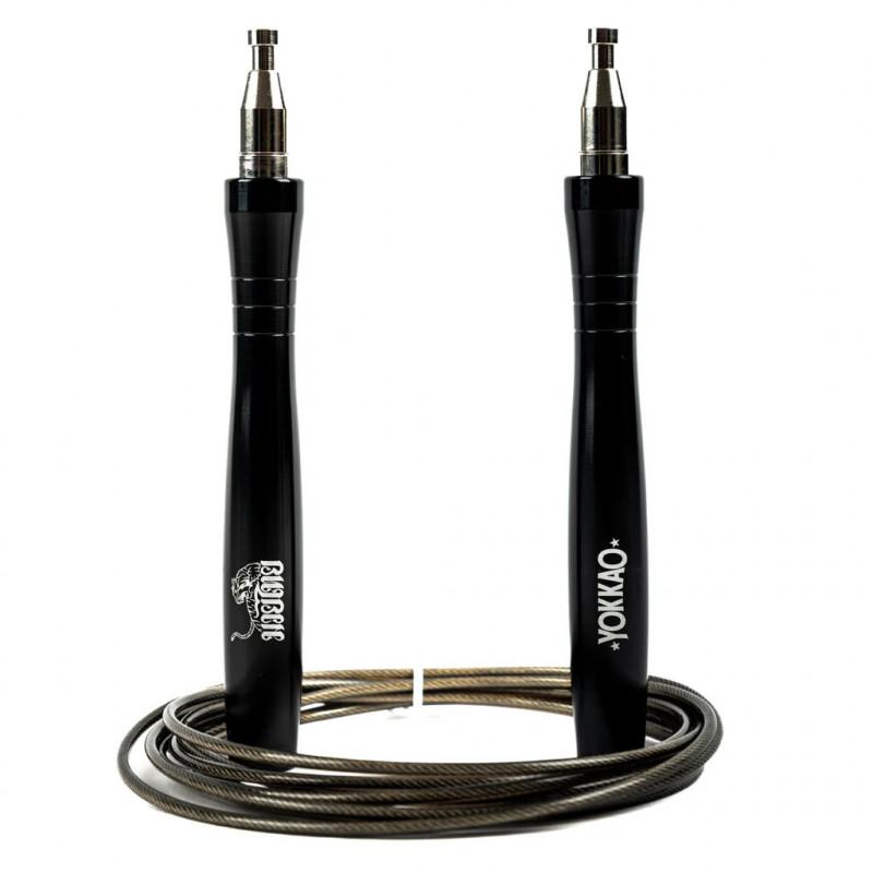 Скакалка YOKKAO Boxing Skipping Ropes Black (02856) фото 2
