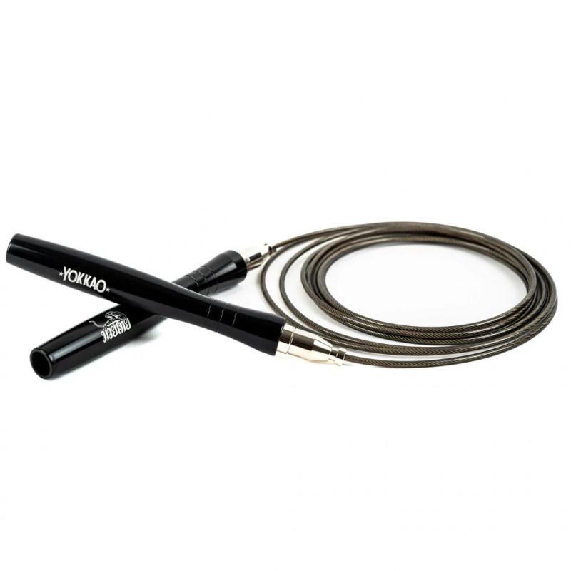 Скакалка YOKKAO Boxing Skipping Ropes Black (02856) фото 4