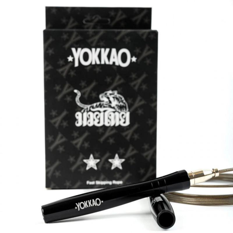 Скакалка YOKKAO Boxing Skipping Ropes Black (02856) фото 5
