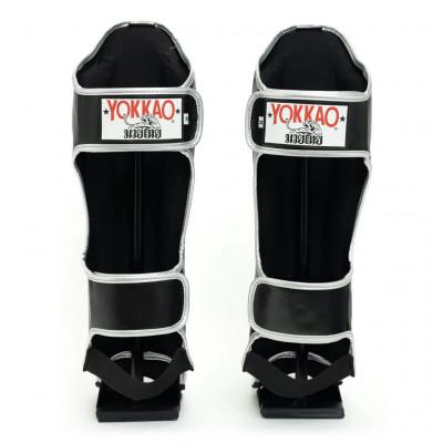 Защита ног YOKKAO Original Shin Guards Silver (02839) фото 5