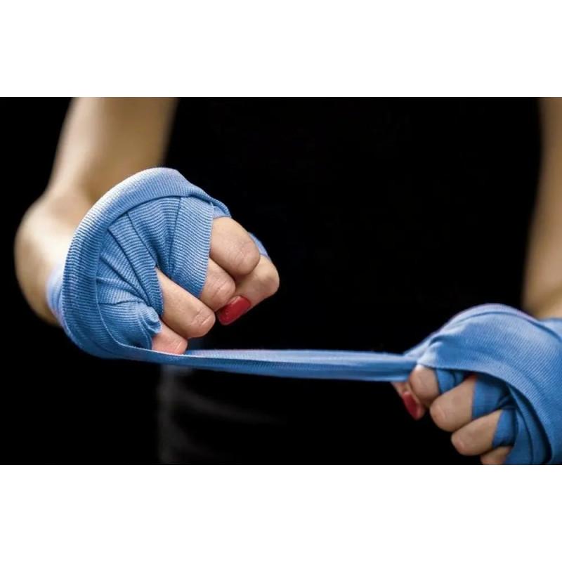 Бинты для бокса Power System Blue (01932) фото 2