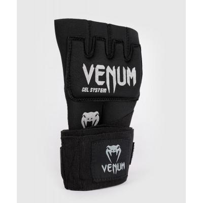 Бинты Venum Gel Kontact Black/Silver (02886) фото 2