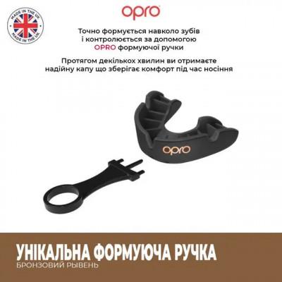 Капа для единоборств OPRO Bronze Blue (02713) фото 6