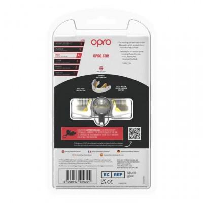 Капа OPRO Gold Braces White/Gold (02714) фото 4