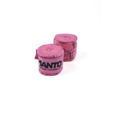 Бинти MANTO handwraps PUNCH pink  (02472) фото 1