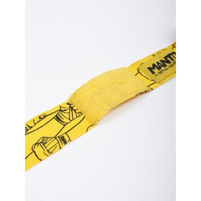 Бинти MANTO handwraps PUNCH yellow (02473) фото 3