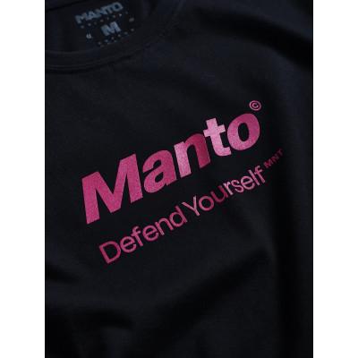 Футболка MANTO t-shirt DEFEND 23 OVERSIZE black (02554) фото 2