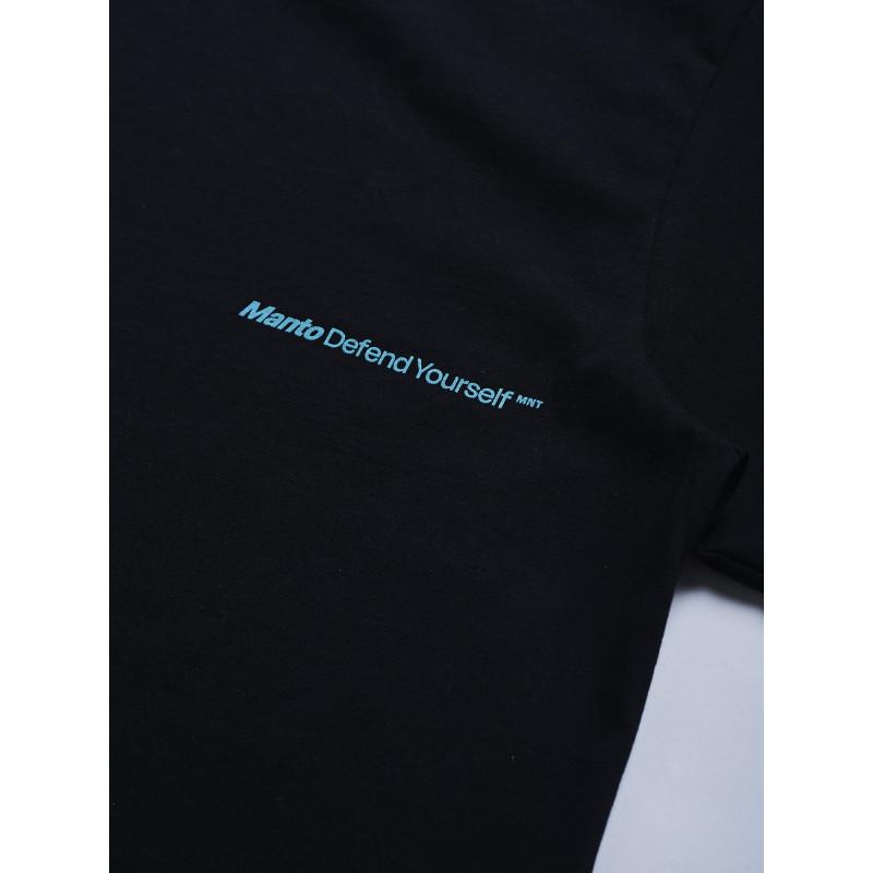 Футболка MANTO t-shirt DEFEND 23 OVERSIZE black (02554) фото 3