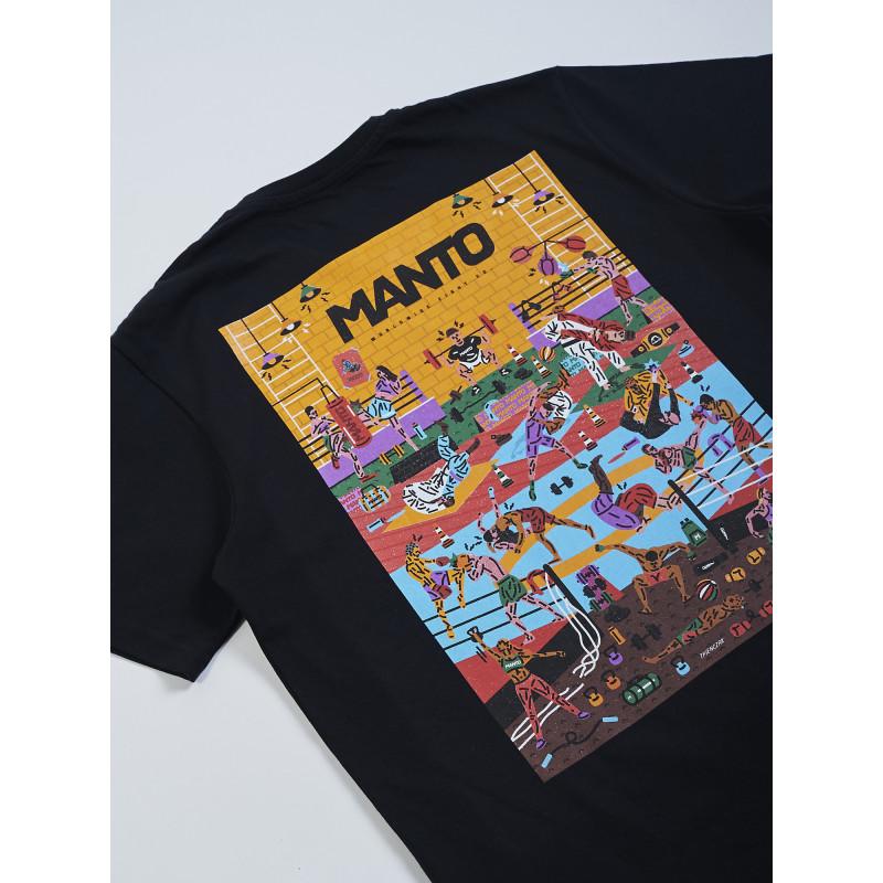 Футболка MANTO t-shirt GYM 2.0 black (02546) фото 4