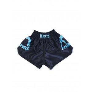 Шорти MANTO shorts MUAY THAI DUAL black/blue