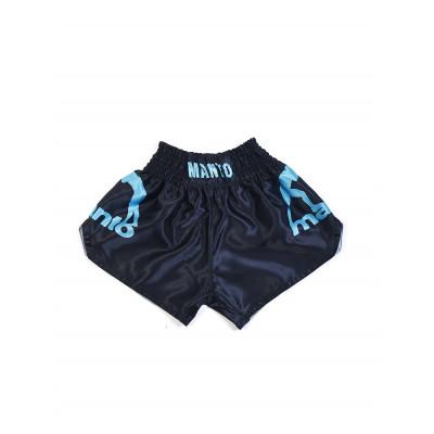 Шорти MANTO shorts MUAY THAI DUAL black/blue (02477) фото 1