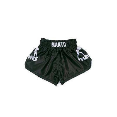 Шорти MANTO Shorts MUAY THAI DUAL black/silver (02465) фото 1