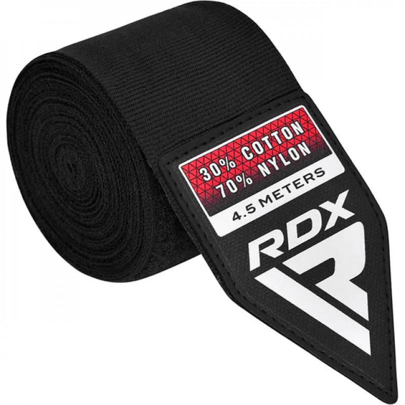 Боксёрские бинты RDX Hand Wraps Black Plus (02677) фото 2