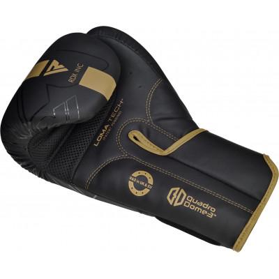 Боксерские перчатки RDX F6 Kara Matte Golden (02641) фото 4