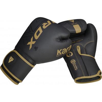 Боксерские перчатки RDX F6 Kara Matte Golden (02641) фото 7